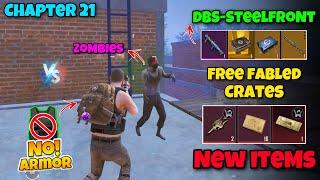 No Armor  vs Zombies In New Mode  - Get Fabled Items For Free   Pubg Metro Royale