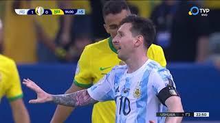 Last minutes Argentina vs Brasil Final Copa America 2021