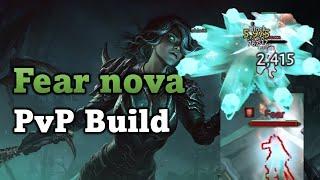 Necromancer fear nova PvP build  Initial variant  Diablo Immortal