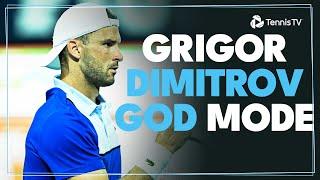 Grigor Dimitrov GOD MODE vs Carlos Alcaraz  Miami 2024 Highlights