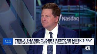 Tesla shareholders restore CEO Elon Musks pay More legal battles to come?