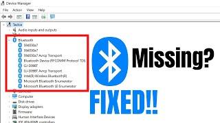 Fix Bluetooth Not Showing In Device Manager Icon Missing in Windows 111087