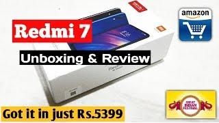 Redmi 7 Unboxing and Review  Budget smartphone