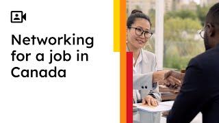 Webinar Networking for a Job in Canada