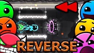 REVERSED Geometry Dash 2.1 All Levels 1-21 Latest Coins Reverse