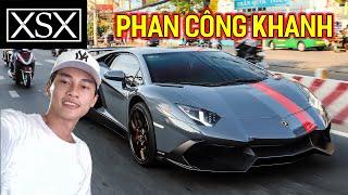 Phan Công Khanh cầm lái Lamborghini Aventador độ 50th Anniversario gầm rú trên phố Sài Gòn  XSX