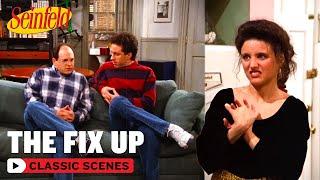 Jerry & Elaine Try To Fix Up George  The Fix Up  Seinfeld