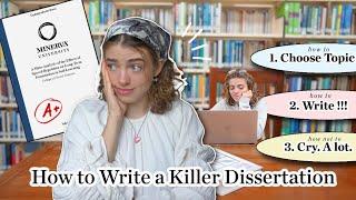 How to Write Your Dissertation  Thesis FAST  Everything I Wish I Knew 