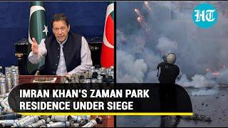 Imran Khans Kashmir parallel claims ‘London Plan’ as Pak rangers lay siege to his home  Watch