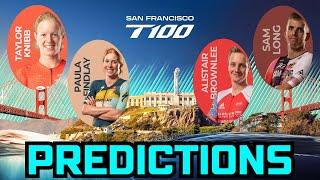 T100 San Francisco Predictions