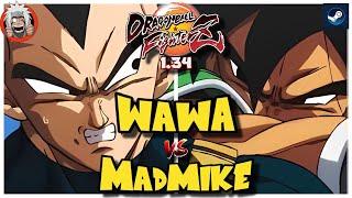 DBFZ Wawa vs MadMike GokuSSB Gohan Vegeta vs Broly A21 Frieza 1.34