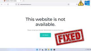 How To Unblock A Website Blocked by Administrator in 2023 - 2 Methods