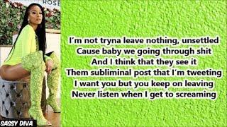 Lakeyah Danaee - Dont Go Lyrics