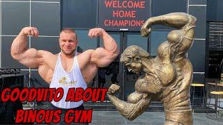 Goodvito about the Binous Gym  Виталий Угольников о самом крутом зале Дубаи