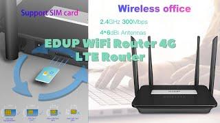 EDUP WiFi Router 4G LTE Router