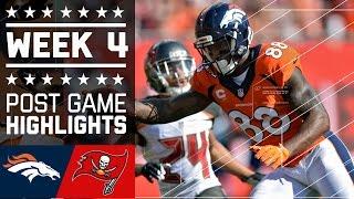 Broncos vs. Buccaneers  NFL Week 4 Game Highlights