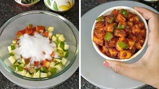 Instant Raw Mango Pickle Recipe  Aam ka Achar  Easy Mango Pickle Recipe