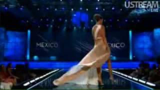 MISS MEXICO UNIVERSO 2009 KARLA CARRILLO Competencia Preliminar Traje de Baño y Traje de Noche