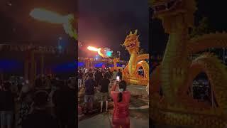 LIVE  Dragon Bridge Da Nang Today March 2024. Dragon breathing fire