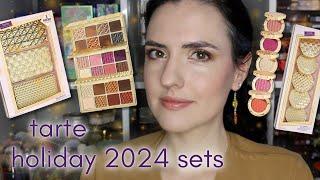 Tarte Holiday 2024 The Golden Era Palettes & Stay Golden Cheek Set