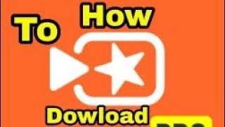 How to download vivavideo pro.