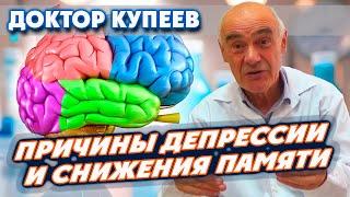Истинные причины депрессии потери памяти. Почему антидепрессанты бесполезны доктор Владимир Купеев