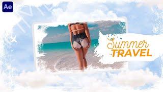 Travel Summer Slideshow in After Effects  After Effects Tutorial  Effect For You