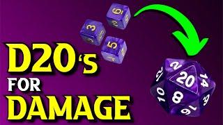 NEW D20 Damage System for Faster Combat  DC20 RPG