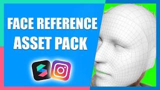 Face Reference Assets for Filter Effects  Instagram & Facebook  Spark AR Tutorial