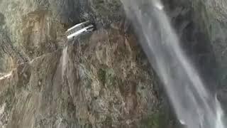 HRTC bus in pangi Chamba Himachal Pradesh  very dangerous 