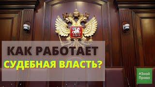 Как работает судебная система в России? Судебная власть РФ #ЗнайПраво