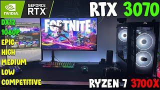 Fortnite Chapter 4 Season 2 On The RTX 3070  All Settings DX12