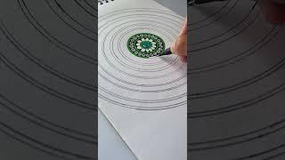 Easy way to draw mandala ˚˖𓍢ִ໋͙֒˚.༘#mandalaforbegginers #trending #shorts #drawing #artist