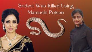 Sridevi Was Killed Using Mamushi Poison  Deepti Pinniti  The Labyrinth