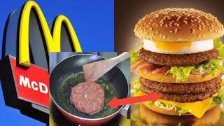 CARA MEMBUAT DAGING BURGER Mc Donald  BISA JUGA UNTUK MENU STEAK.