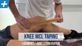 Knee Taping for MCL Injuries  Tim Keeley  Physio REHAB