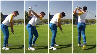 Rory Mcilroy Iron Swing Slowmotion and Sequence at Ryder Cup 2023