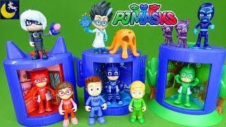 PJ Masks Toys Transforming Headquarters Catboy Gekko Owelette Romeo Luna Girl Night Ninja Play Set