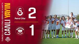  Galatasaray Petrol Ofisi 2-1 Bornova Hitab Spor Turkcell Kadın Futbol Süper Ligi 4. Hafta