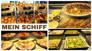 MEIN SCHIFF 1 - 2023 - FRÜHSTÜCK im Buffetrestaurant - BREAKFAST BUFFET - Tui Cruises