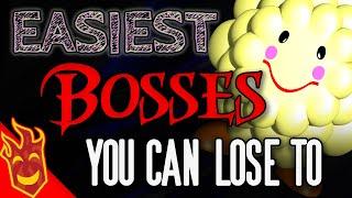 Top Ten Easiest Bosses You Can Lose To