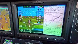 The Piper M600 on the RNAV 23R Knoxville TN with Dick Rochfort