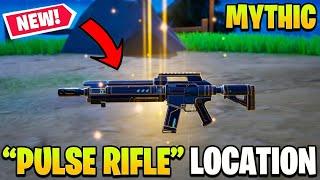 Fortnite *NEW* Mythic OVERCLOAKED PULSE Rifle Location & Gameplay Chapter 4 Season 2