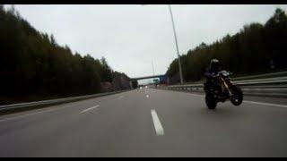 Ghostrider - Hayabusa Turbo 499bhp 354 kmh wheelie top speed - Howling GSXR Exhaust - Monster Busa