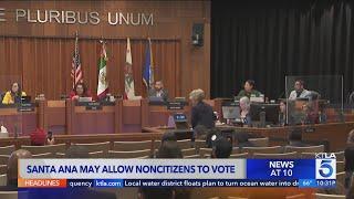 California city considers granting illegal immigrants the right to vote