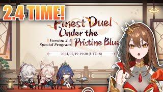 MARCH Version 2.4 Finest Duel Under the Pristine Blue Special Program REACTION  Honkai Star Rail