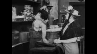 Charles Chaplin Sunnyside barber test footage