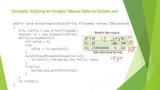 Java Programming File IO using Scanner and PrintWriter