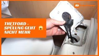 Thetford Toilette C200 - Spülung geht nicht Defekten Schalter wechseln - So gehts  DIY