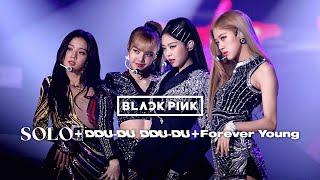 BLACKPINK - SOLO + DDU-DU DDU-DU + FOREVER YOUNG  SBS Gayodaejun 2018 Live Studio Version